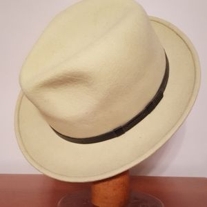 Lime green fedora